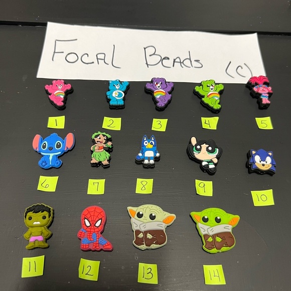 💕💕ADORABLE AND FUN HANDMADE BINKY OR TEETHING TOY HOLDER PACIFER CLIPS 💕💕 - Picture 12 of 17